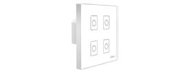 EXC4  RF 2.4GHz + DMX 512 Dimmer 4 Zone Touch Panel